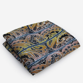 VENIZ Keltavihreä Kuvioitu taskuliina