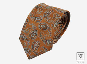 Solmio VENIZ 70mm Poltettu oranssi Paisley 