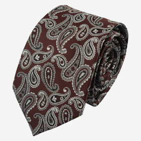 Solmio VENIZ 70mm Punaruskea Paisley 