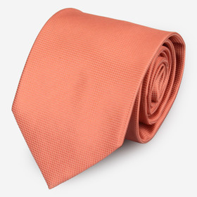 VENIZ 90mm korallinvärinen Punottu solmio