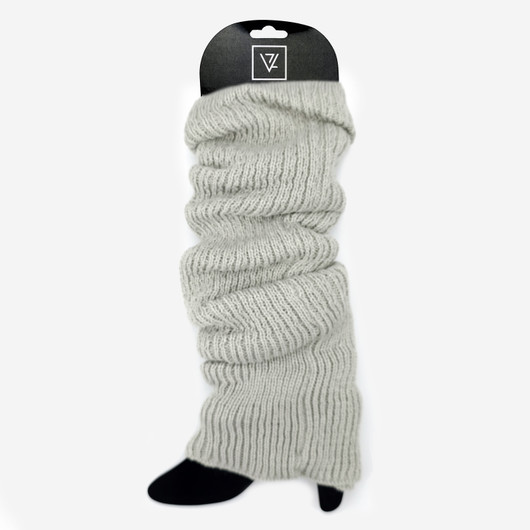 Säärystimet punotut -Harmaat