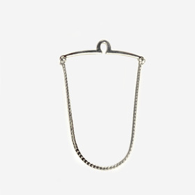 Solmioketju -Hopeanvärinen