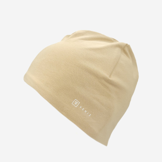 Fleecevuorattu pipo -Veniz -Beige