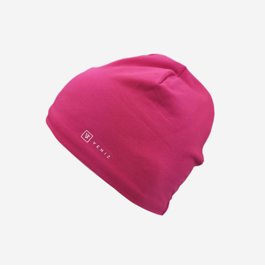 Fleecevuorattu pipo -Veniz -Fuksia