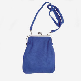 Kangaslaukku -Sininen