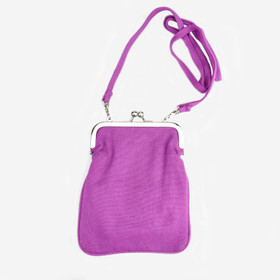 Kangaslaukku -Violetti