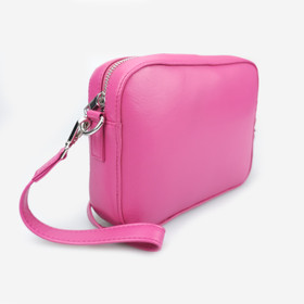 Nahka Laukku -Fuksia