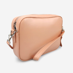 Nahka Laukku -Persikka