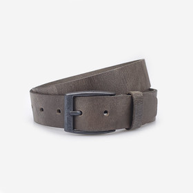 Nahkavyö 40mm -harmahtavanruskea