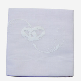 Nenäliina häät -Valkoinen