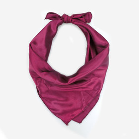 Satiinihuivi -Fuksia