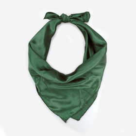 Satiinihuivi -Vihreä