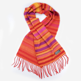 L. raita huivi -Oranssi