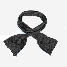 Kimaltava neuletrikoo huivi -Musta