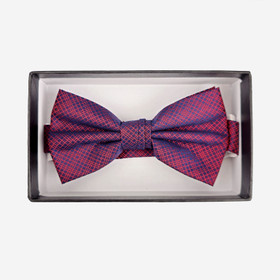 Ruudullinen rusetti -Sinertävänpunainen