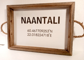 Koordinaatti tarjotin A4