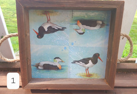 Luontoaiheinen tarjotin