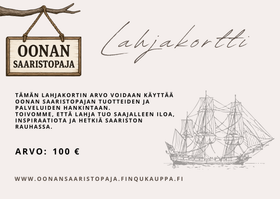 Lahjakortti 100€