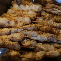 Hunajainen kanavarras, pähkinäkastiketapas