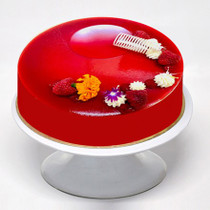 Vadelma valkosuklaakakku