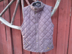 Ratsastusliivi, tikkikankainen, M koko