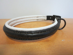 Musta-valkoinen peruspanta, pituus 38-39 cm