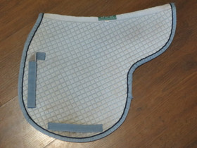 Satulan mallinen satulahuopa, vaaleansininen PONY