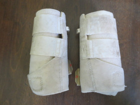 Horze neopreenisuojat valkoiset, S koko, vastannee COB kokoa