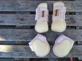 Horzen vaaleanpunainen-valkoinen suojasetti FULL