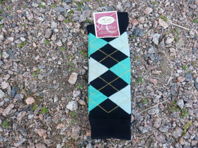 UUDET ratsastussukat, musta-turkoosi, koko 31-34 eli XS