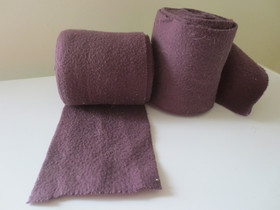 Liilat fleecepintelit 2 kpl