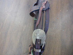 UUDET tummanruskeat lännensuitset ja ohjat PONY/COB