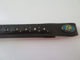 UUSI musta otsapanta hopean värisillä bingikuvioilla, 40 cm