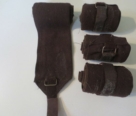 Ruskeat joustopintelit 4 kpl