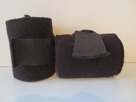 Mustat fleecepintelit 2 kpl