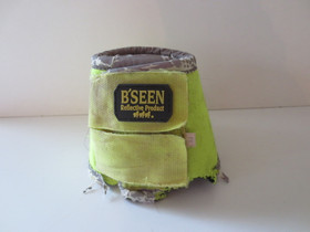 Yksinäinen neonkeltainen heijastinputsi COB