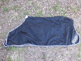 Musta Hööksin verkkoloimi 145 cm