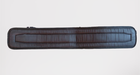 Finn Tackin musta silapehmuste valkoisella koristenyörillä 97 cm