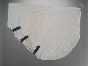 Keltainen fleece kaulakappale, FULL