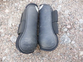 Eskadron flexisoft mustat jännesuojat PONY