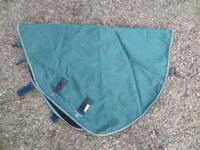 Vihreä Bucas kaulakappale fleecevuorella ulkoloimeen 155 cm