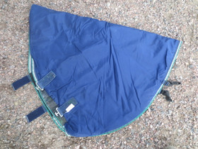 Sininen Bucas kaulakappale 200g(?) ulkoloimeen 145 cm