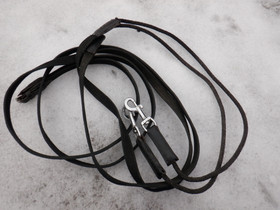 Kangas/narugramaanit mustat, pikalukoilla, pituus 520 cm