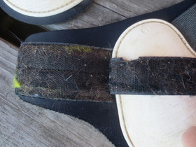 Racing Tack musta-valkoiset matalat takajalan hivutussuojat FULL