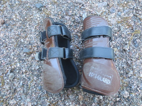 Equi-Guard jännesuojat tarroilla, ruskeat COB