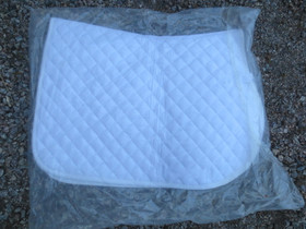 UUSI Horze Supreme valkoinen satulahuopa FULL