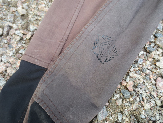 Pessoa tummanruskeat kokopaikkaiset ratsastushousut 36