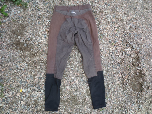 Pessoa tummanruskeat kokopaikkaiset ratsastushousut 36