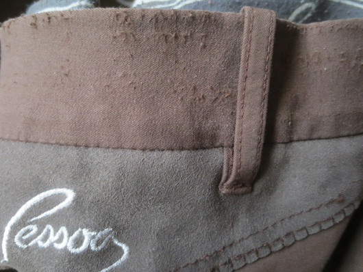 Pessoa tummanruskeat kokopaikkaiset ratsastushousut 36