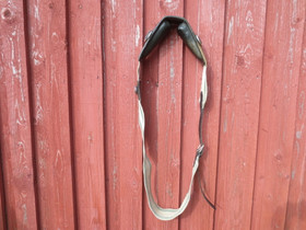 Loimivyö/ratsastusvyö/juoksutusvyö vihreä-valkoinen 220 cm